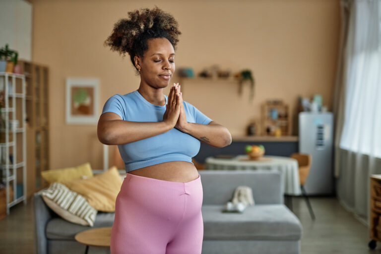 Mujer mejorando su fertilidad