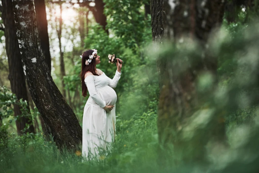 Mujer quien logro su embarazo gracias a la fertilidad natural en Bogotá